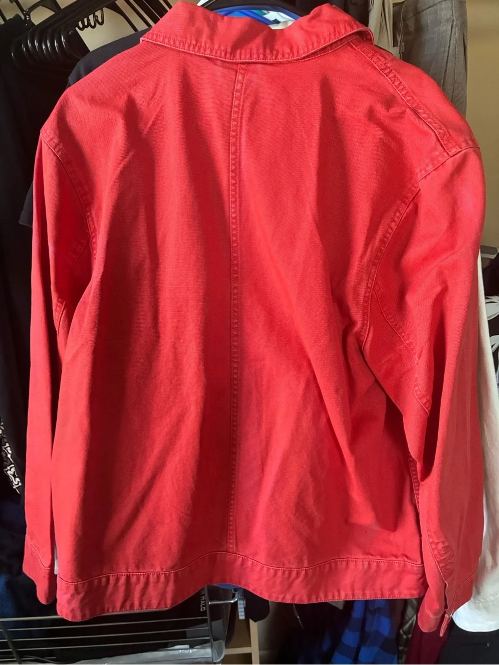 Red Denim Jacket
